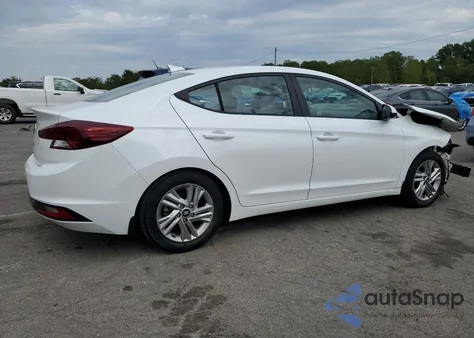 2020 Hyundai Elantra Sel из США, поврежденный, VIN 5NPD84LF7LH610132